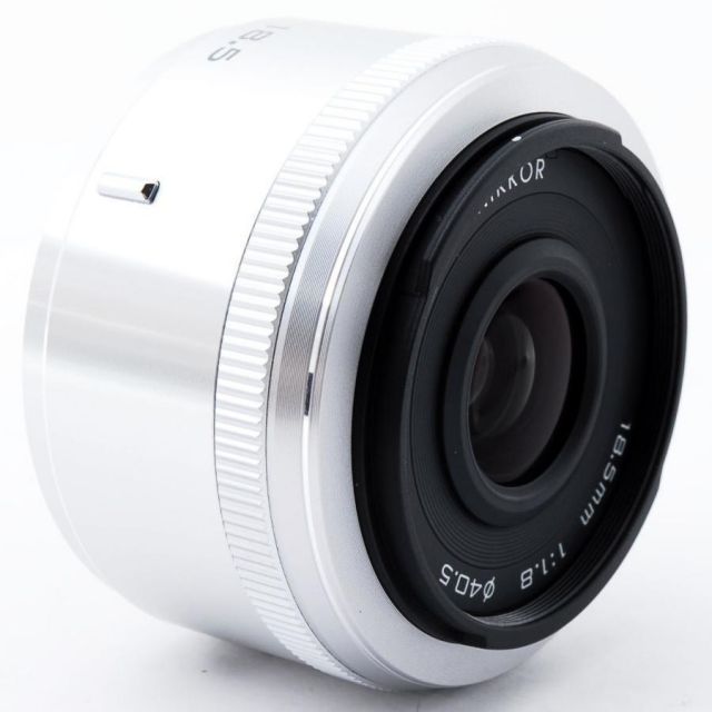 ニコン 交換レンズ Nikon 1 NIKKOR 18.5mm f/1.8 シルバー 中古 保証あり レンズフード付き - メルカリ