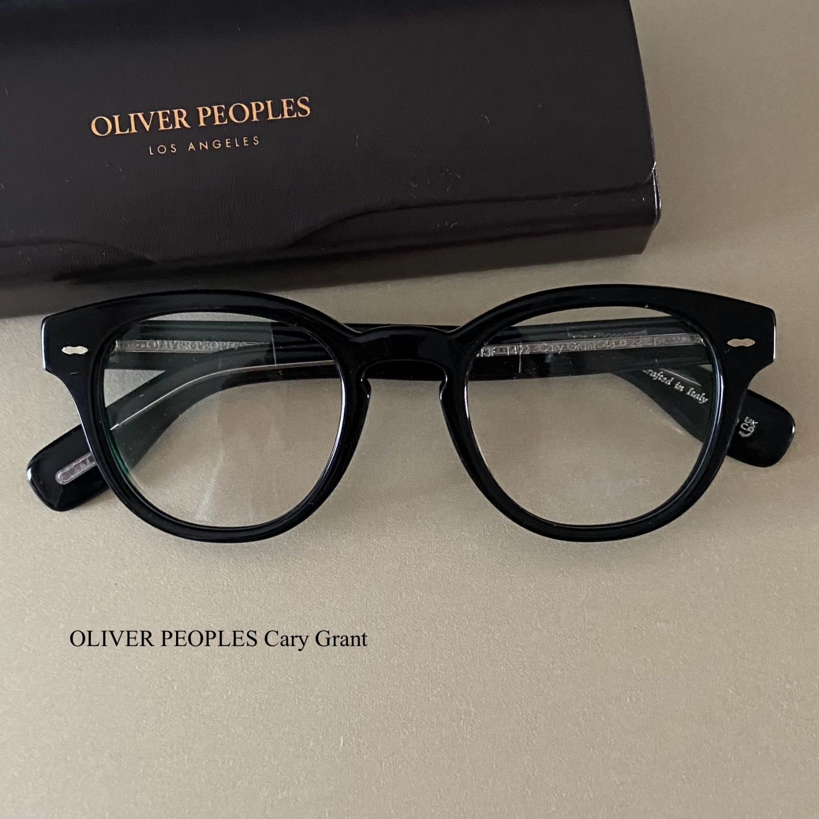 新品未使用品 オリバーピープルズ Cary Grant メガネ 日本製 OV358 新品 OLIVER PEOPLES Cary Grant オリバーピープルズ メガネ