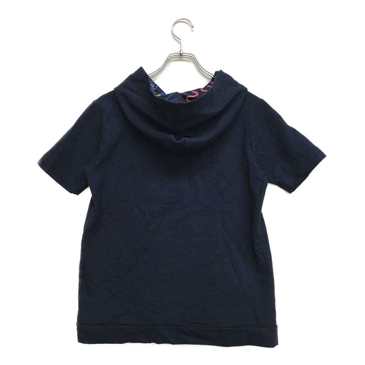レディース サイコバニー Psycho Bunny 半袖シャツ 1 S 紺 ネイビー パーカー