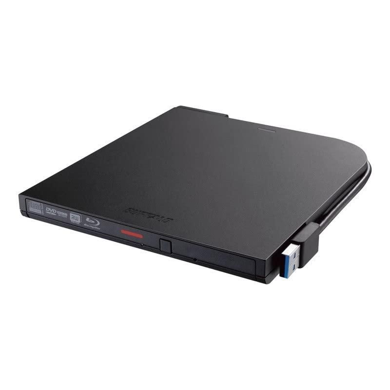 バッファロー BRXL-PTV6U3-BKB ブラック USB3.2 Gen1 対応 ポータブルBD 書込ソフト添付