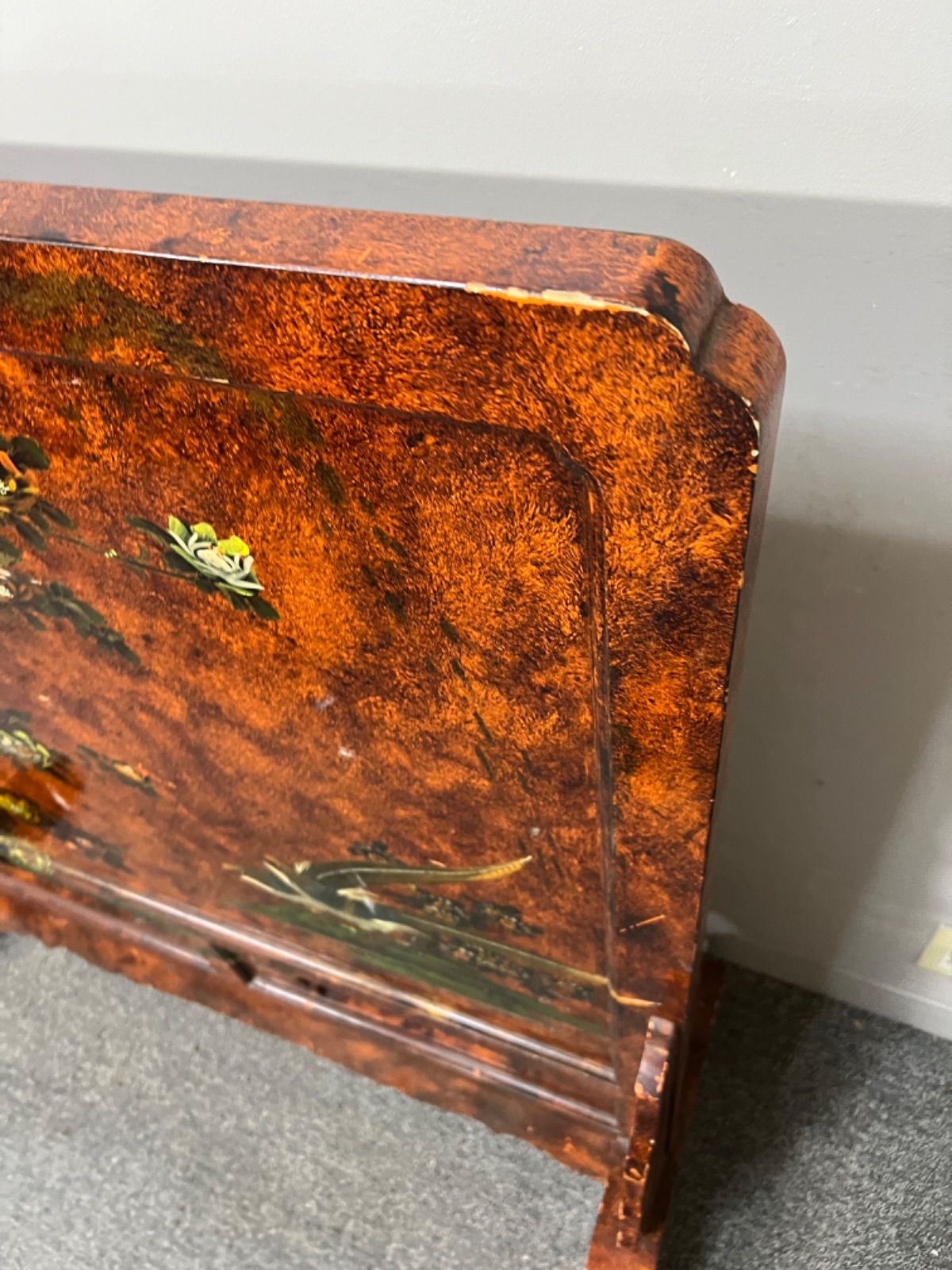 中国美術 衝立 花鳥画 両面 唐木 花梨 雀 時代 仕切り 工芸品 細工 美術品 ⭐︎ 衝立 中国美術 衝立 花鳥画 両面 唐木 花梨 雀 時代 仕切り
