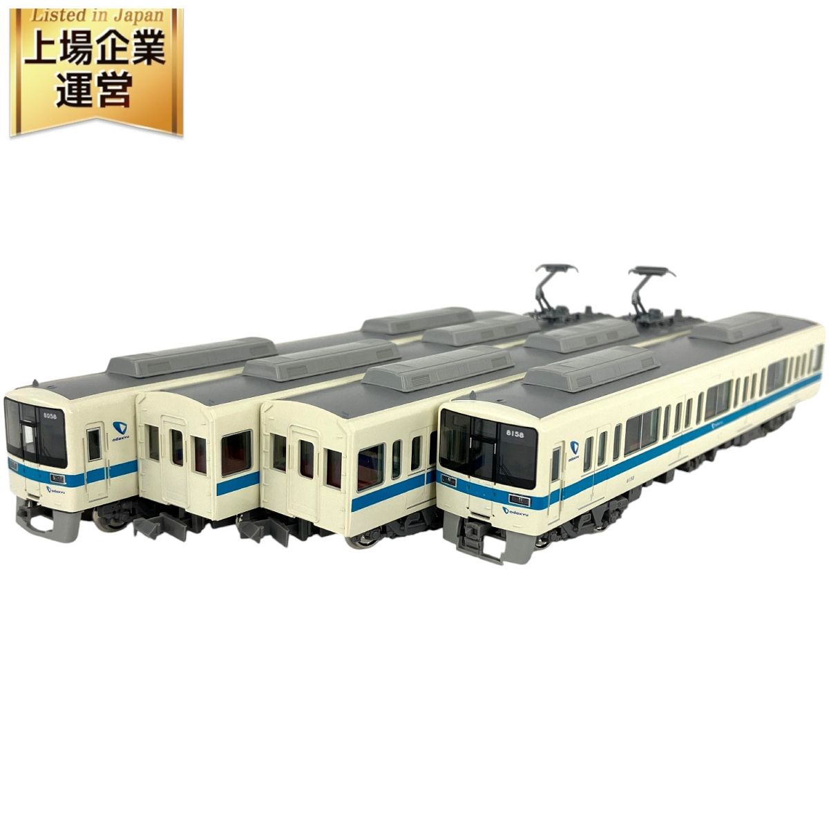 Nゲージ　小田急8000形(更新車　白ライト)6両編成(動力付き)4両編成 31733＞小田急8000形（更新車・白ライト）基本6両編成セット