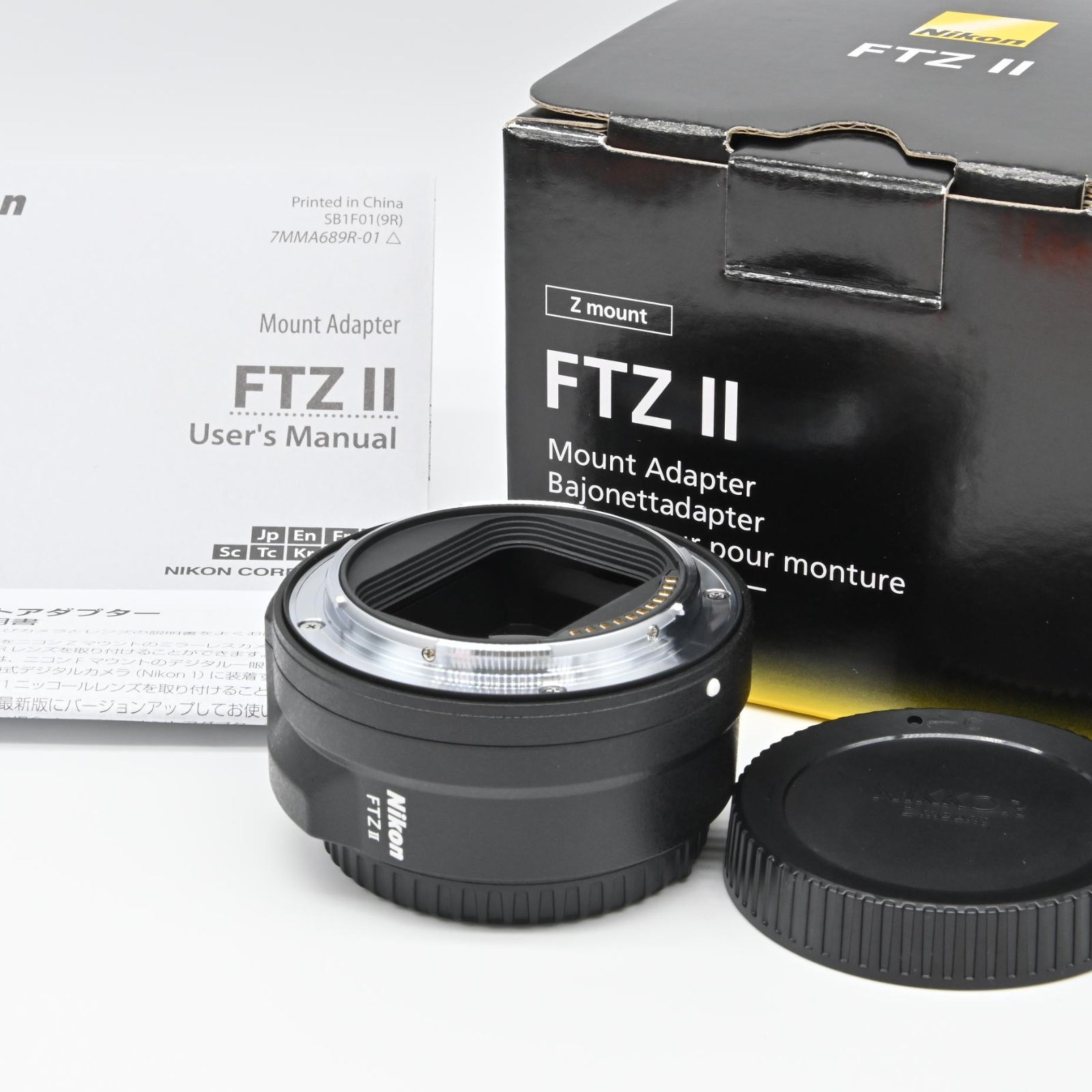 Nikon Fマウント マウントアダプター FTZⅡ 新品級】Nikon