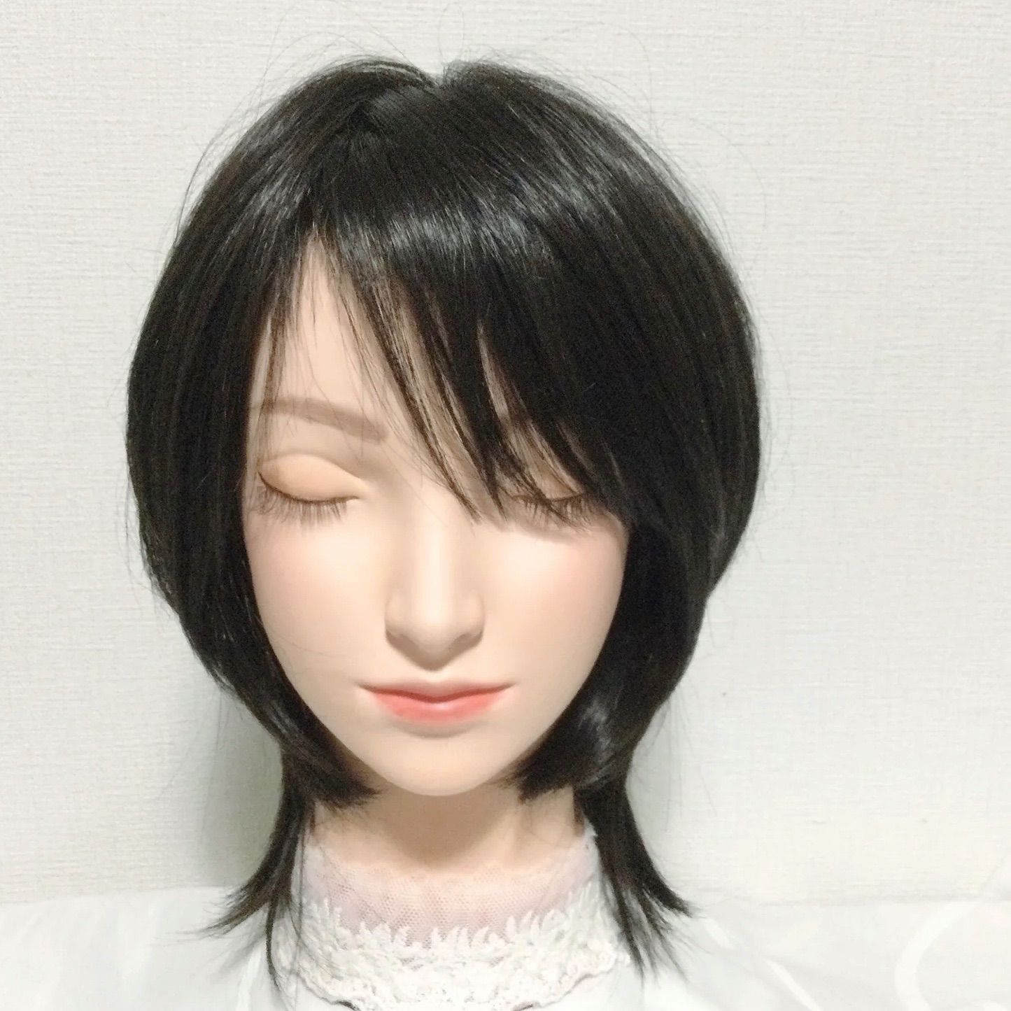 メルカリshops 新品 アウトレット 高島礼子風大人セミロングスタイル フルウィッグ