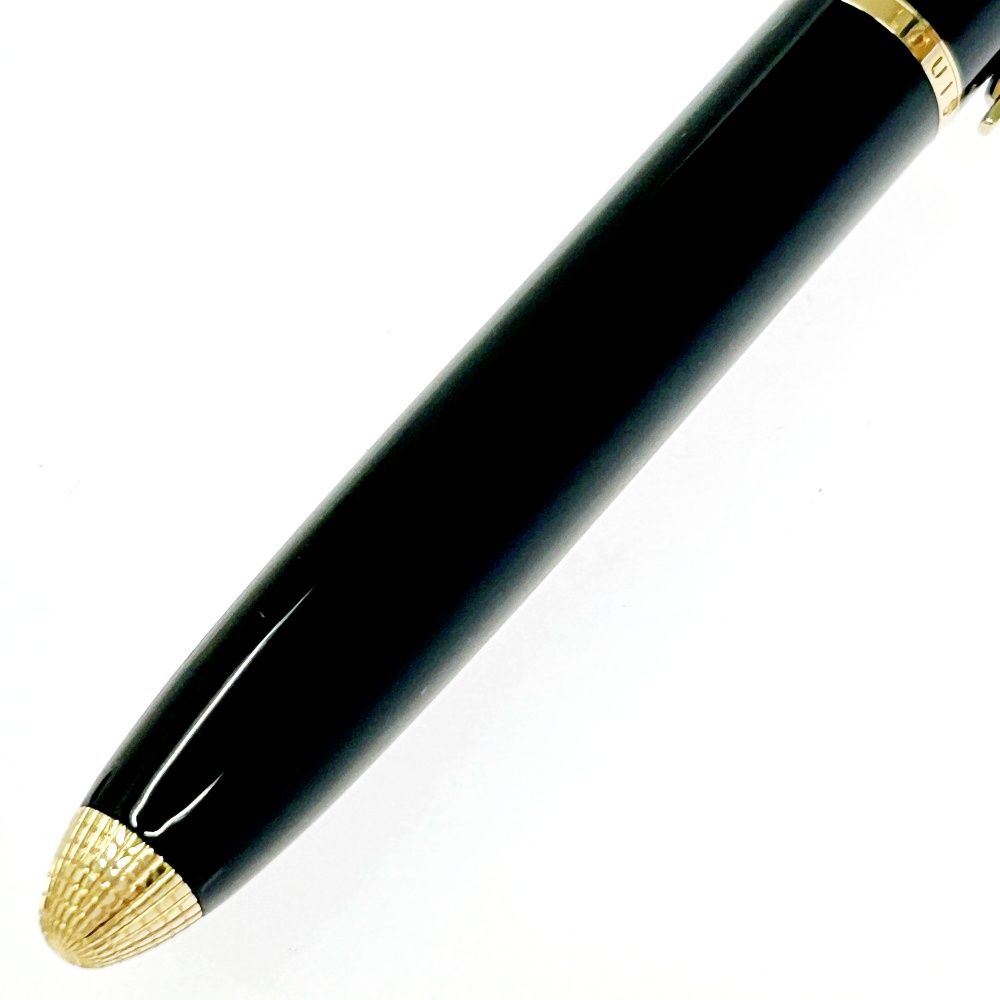 Authentic Louis Vuitton Doc Lacquer Ballpoint Pen Black Gold