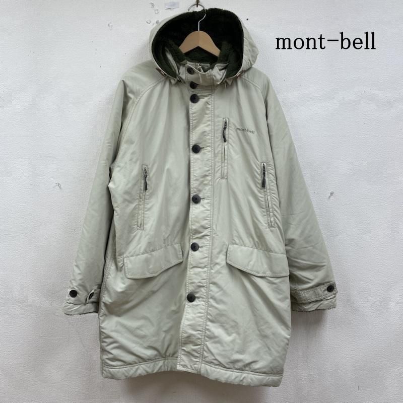 美品★モンベル ハスキーコート 裏フリース クリマエア ポーラテック L カーキ モンベル mont-bell ハスキーコート Women's（レディース