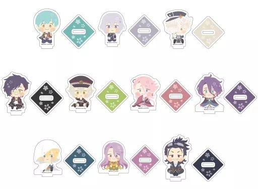 雑貨　全10種セット 「わんぱく!刀剣乱舞 夏祭り POP UP SHOP アクリルぷちスタンドBOX2」 中古】雑貨 全10種セット 「わんぱく!刀剣乱舞 夏祭り POP UP