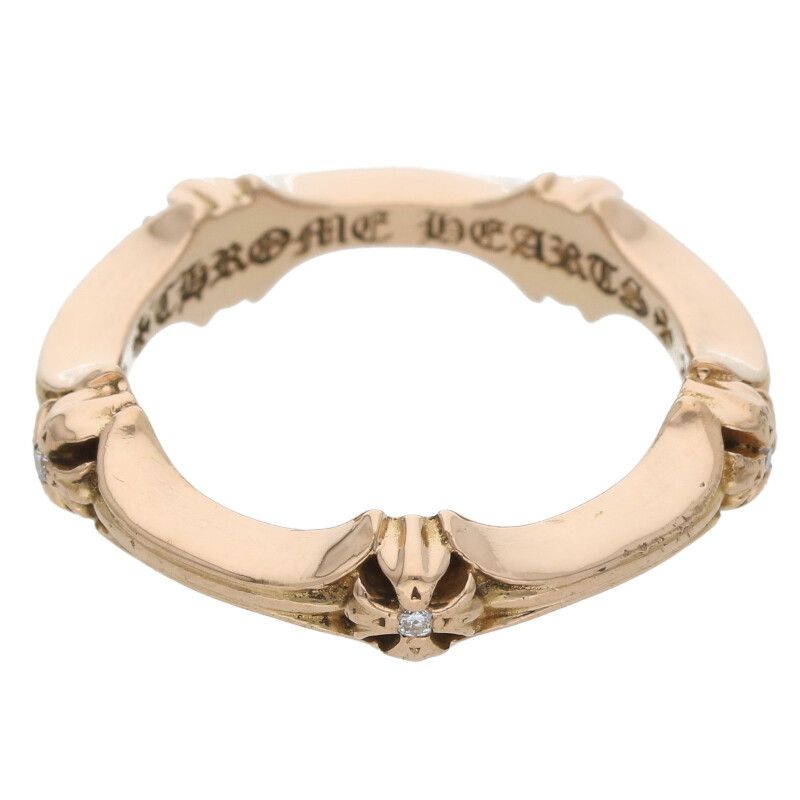 美品 クロムハーツ ウェディングバンドリング 22k 13号 定価30万円