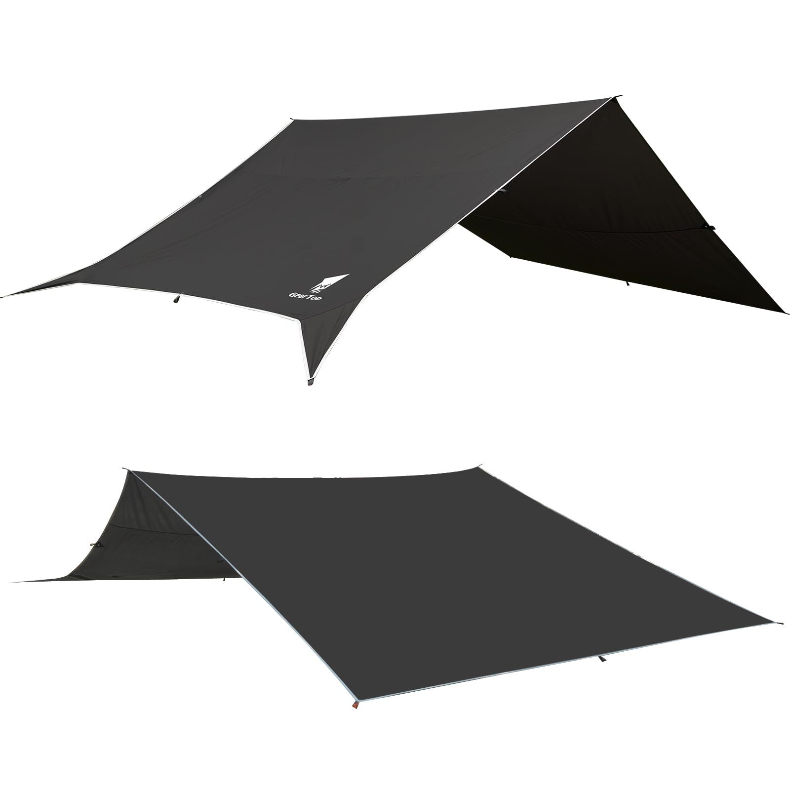 迅速発送】Geer Top 防水タープ キャンプ タープ 3m×5.25m 大型