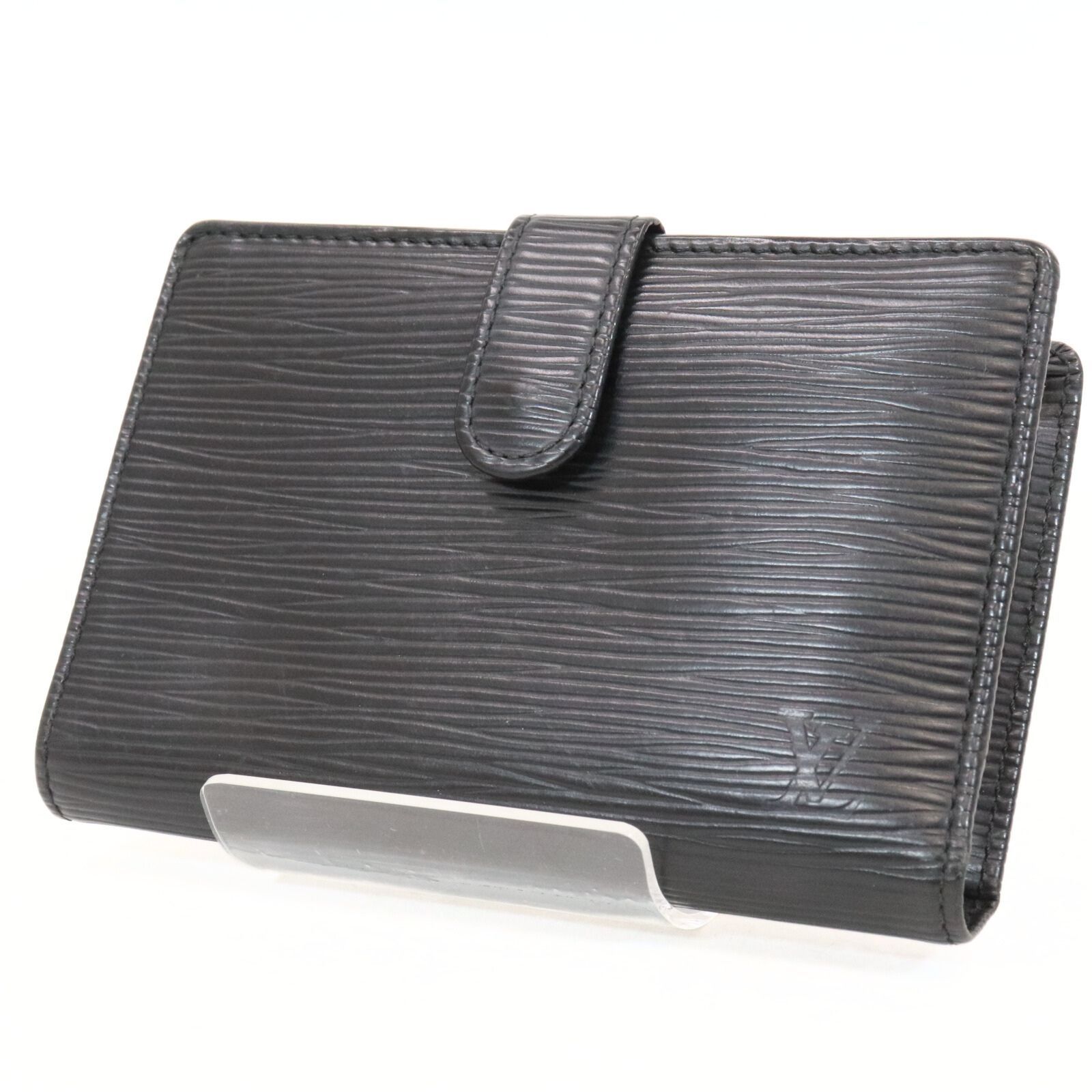 LOUIS VUITTON M63642 ポルトフォイユ　ヴィエノワ　エピ　黒 ルイヴィトン 財布 エピ ポルトフォイユヴィエノワ M63642