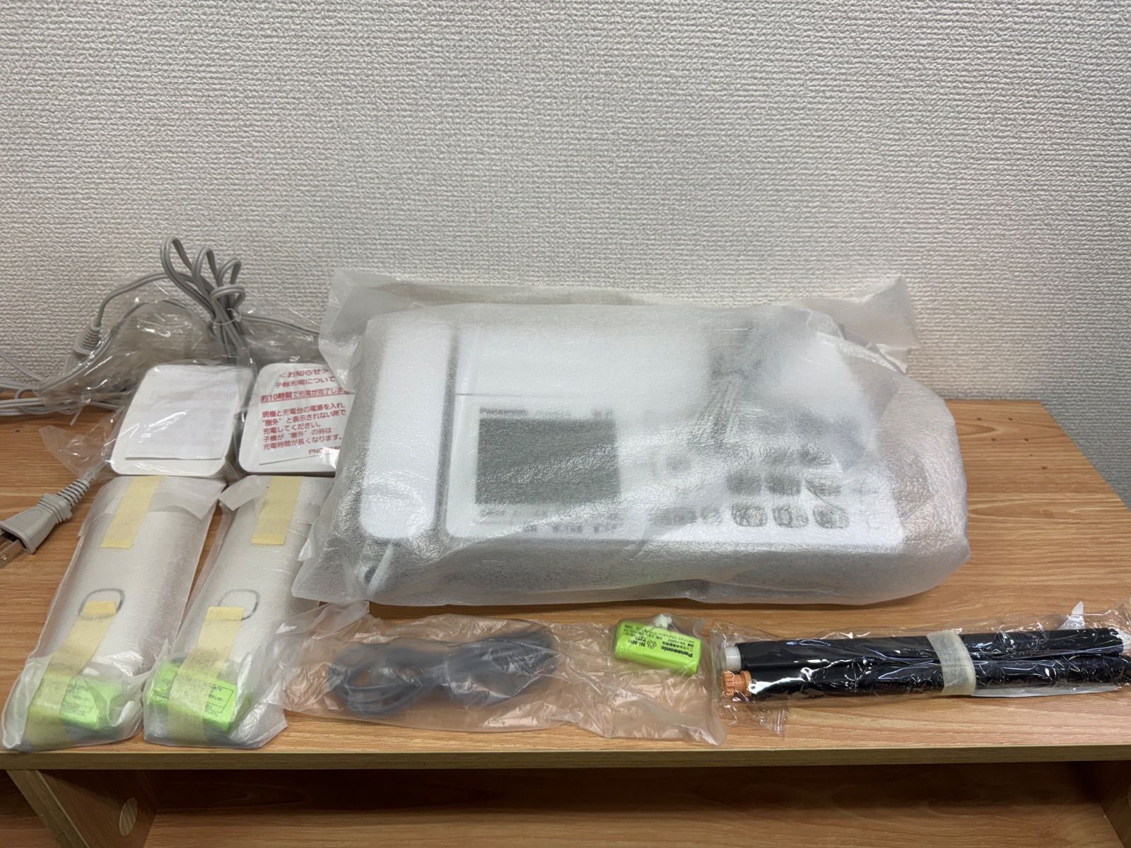 ︎ Panasonic パナソニック FAX電話機 パーソナルファックス KX-PD350DL-W 子機2台付