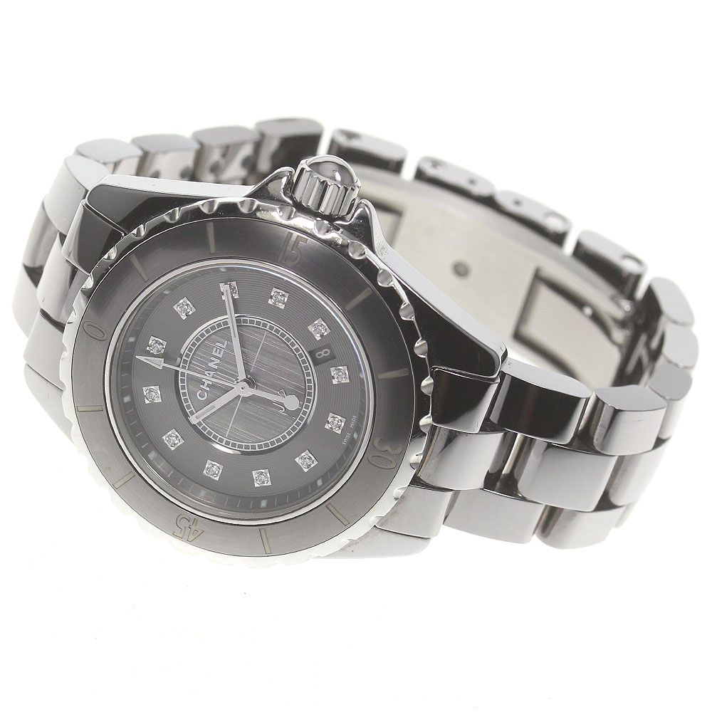 シャネル CHANEL H3241 グレー /ダイヤモンド レディース 腕時計