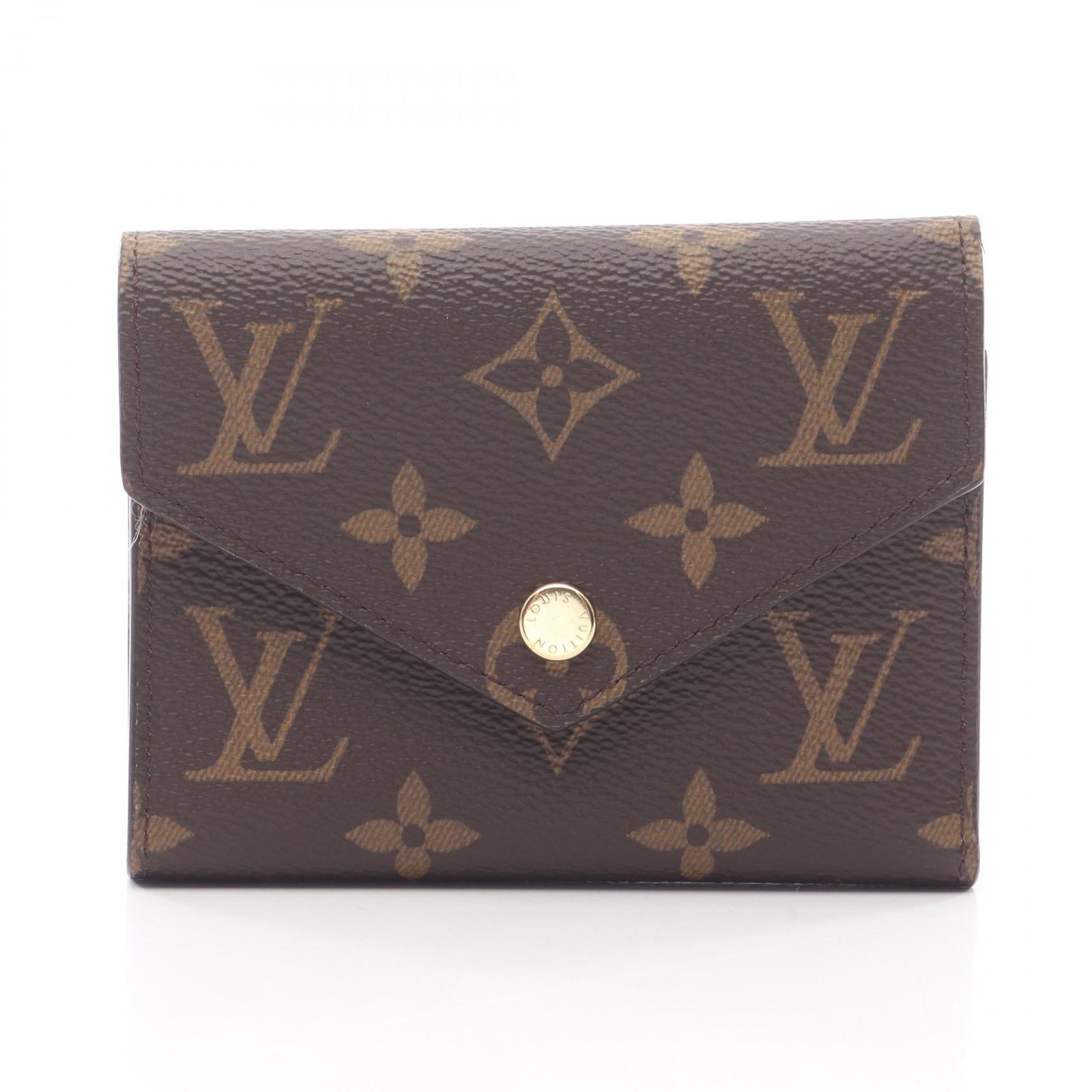 ルイ ヴィトン LOUIS VUITTON 三つ折り財布 ポルトフォイユ ヴィクトリーヌ M62360 ローズバレリーヌ PVCコーティングキャンバス ポルトフォイユ ヴィクトリーヌ