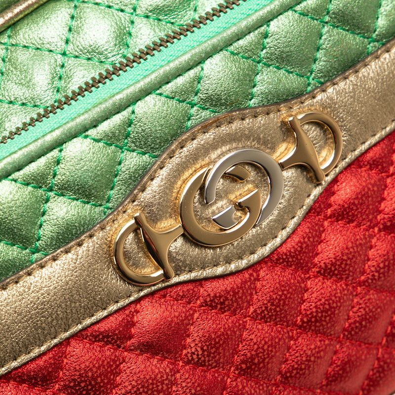 GUCCI グッチ セカンドバッグ クラッチバッグ レディース ブランド グッチ ラミネート キルティング クラッチバッグ セカンドバッグ