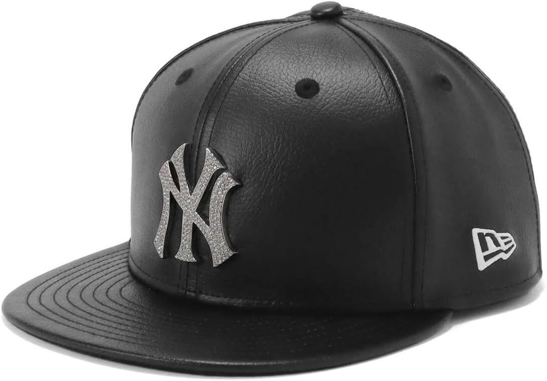 NEW ERA 59FIFTY ラインストーン ニューヨーク・ヤンキース 美品 ニューエラ キャップ NEW ERA 59FIFTY MLB Rhinestone Badge