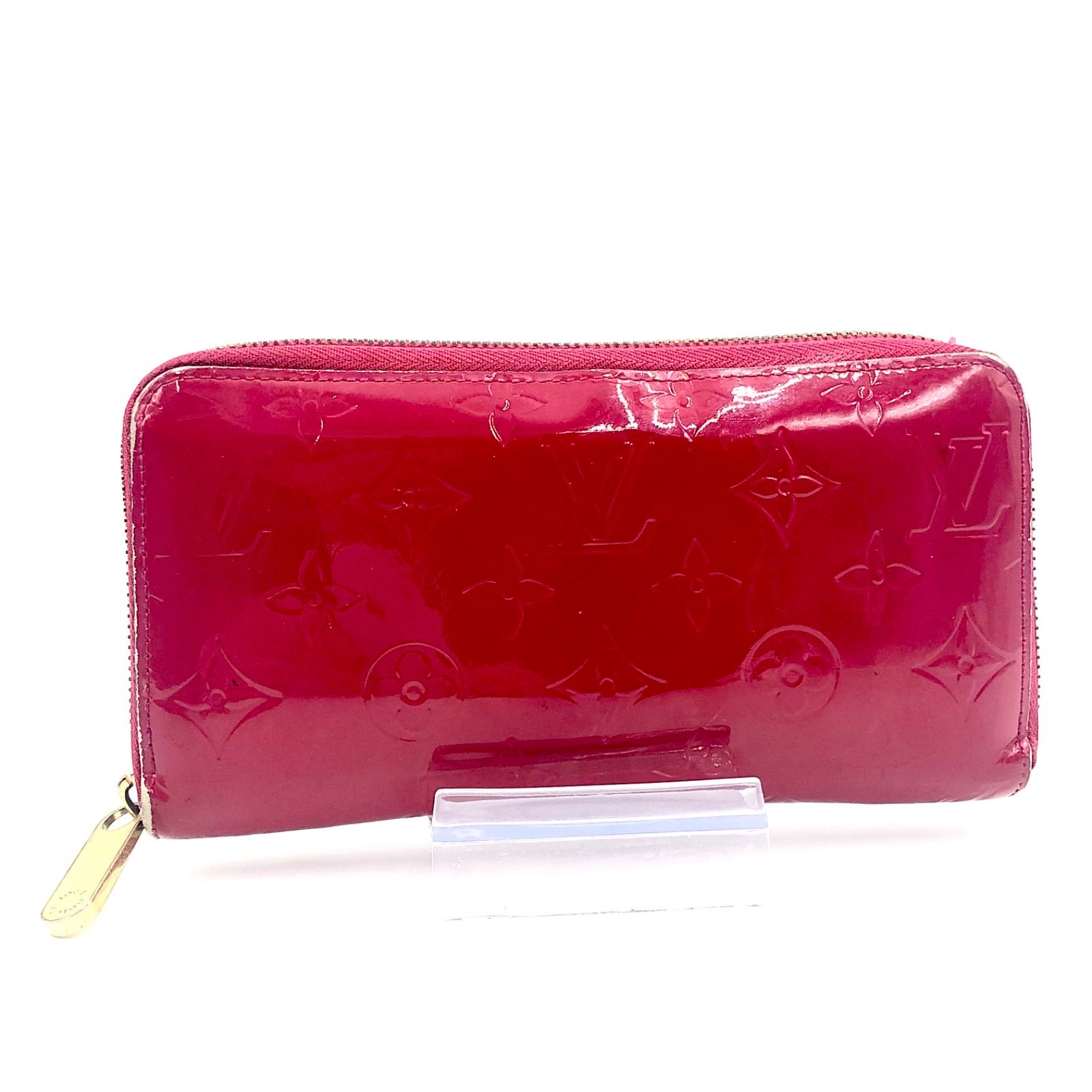 LOUIS VUITTON ルイヴィトン モノグラムヴェルニ ピンク系 ラウンド