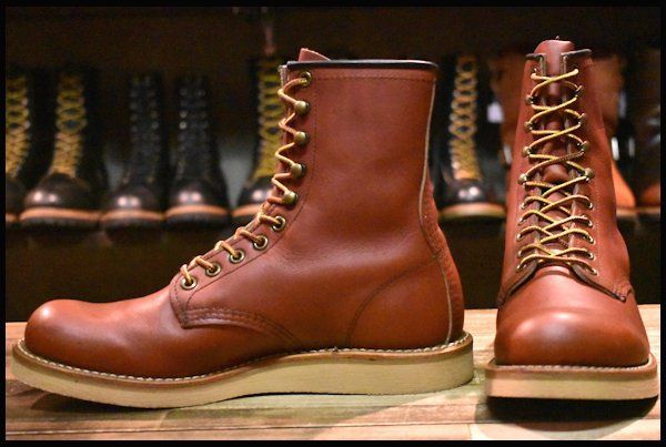 7D 良品 10年】レッドウィング 2940 オロラセット プレーントゥ 赤茶 レースアップ ロング 編み上げ ブーツ redwing  HOPESMORE【DI079】 - メルカリ