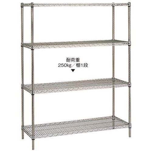18-8 ステンレスエレクターシェルフ 5段 PS1900×SMS1820 |業務用| |