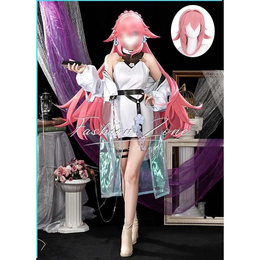 ◆原神 げんしん genshin 風 八重神子 やえみこ コスプレ衣装 ウィッグ cosplay ハロウィン 演出服 変装