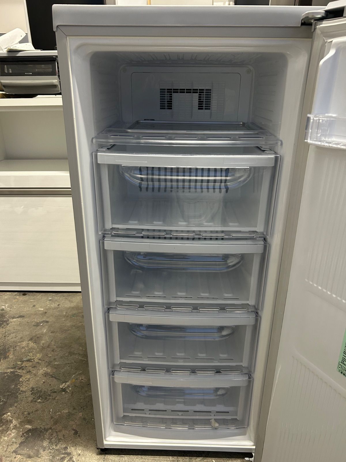 冷蔵庫 グレー