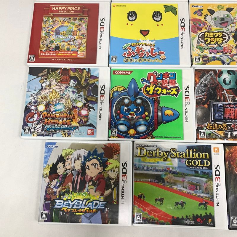 中古品 ニンテンドー3DS DSソフト まとめ 19本セット 023-251015