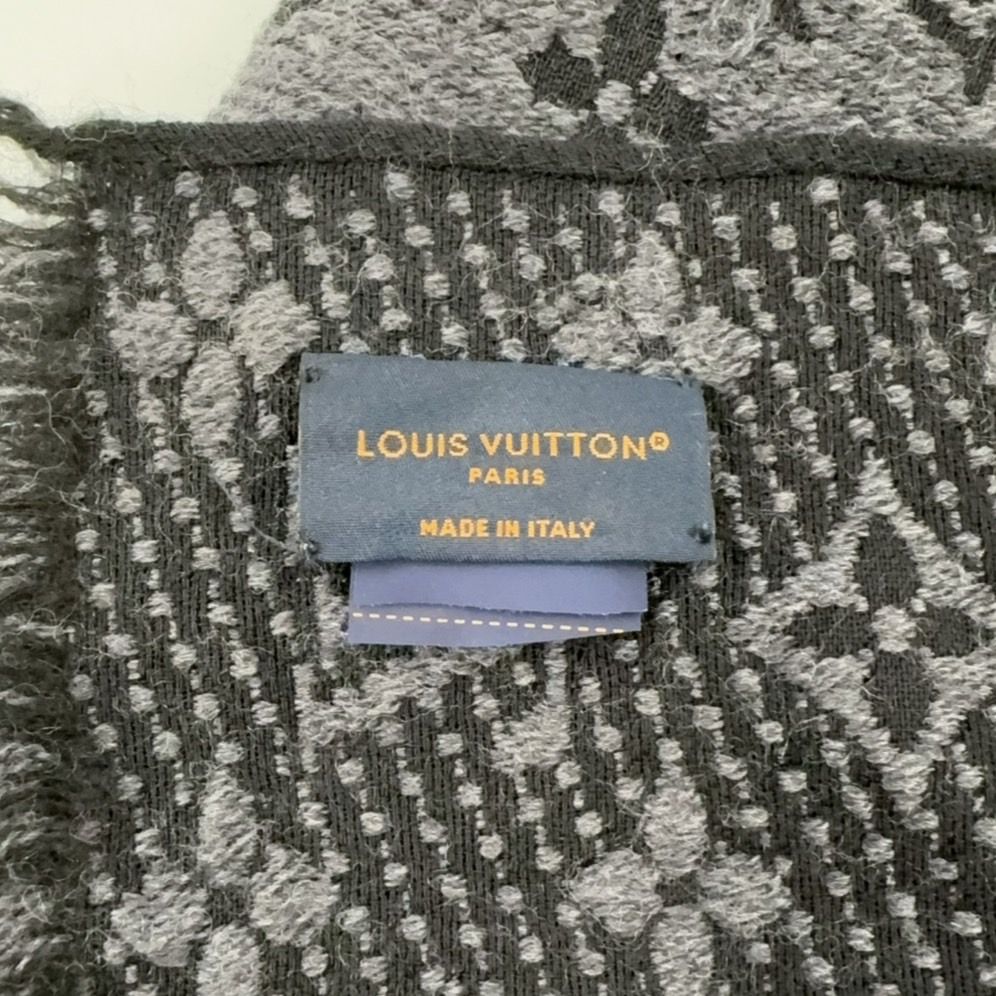 LOUIS VUITTON エシャルプ モノグラム クラシック アントラ