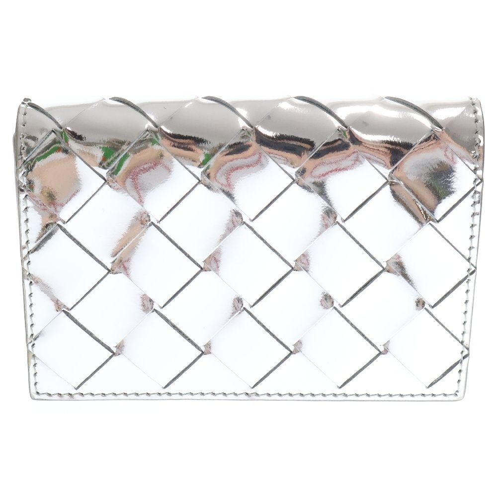 BOTTEGA VENETA ボッテガヴェネタ イントレチャート ビジネスカードケース 814091V4P128101 シルバー
