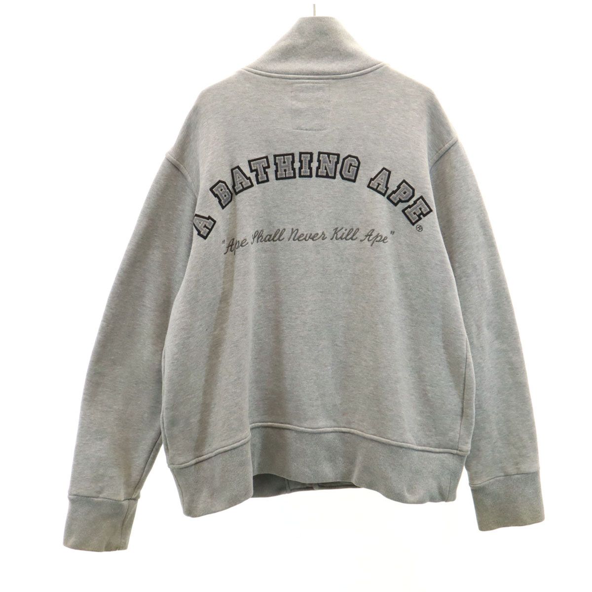A BATHING APE アベイシングエイプ 日本製 スウェット スタジャン M 