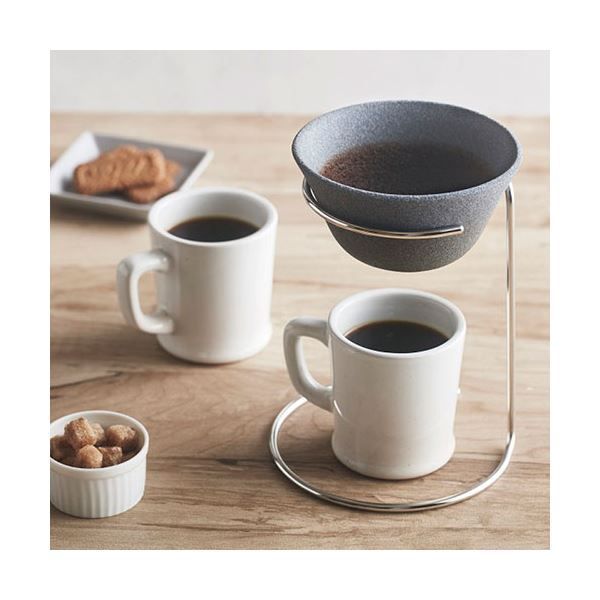 セラフル スタンドセット 大 ドリッパー φ13×7cm スタンド φ14×17.5cm ×各1 C6120607