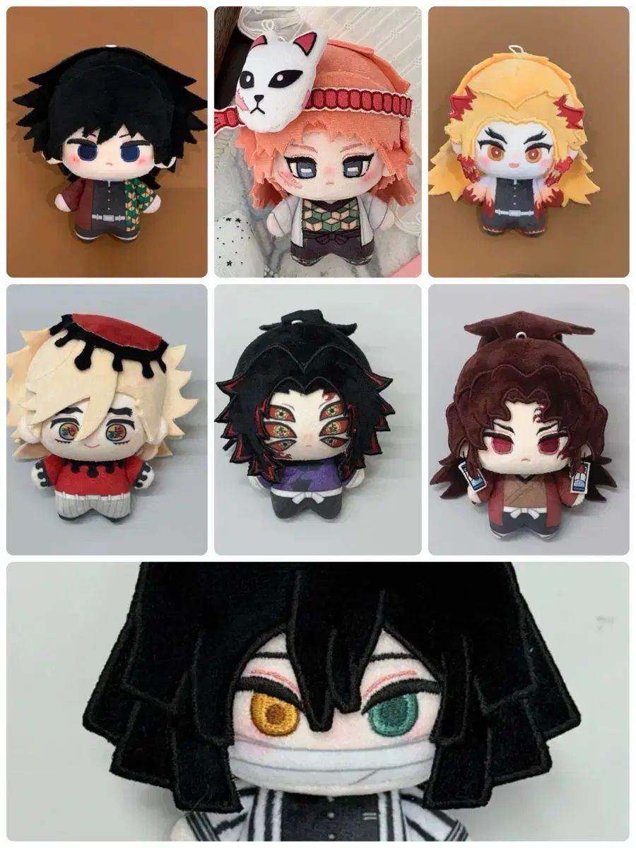 鬼滅の刃 義勇 錆兎 煉獄 各*1 |童磨 黒死牟 追加*1 キーホルダー |追加