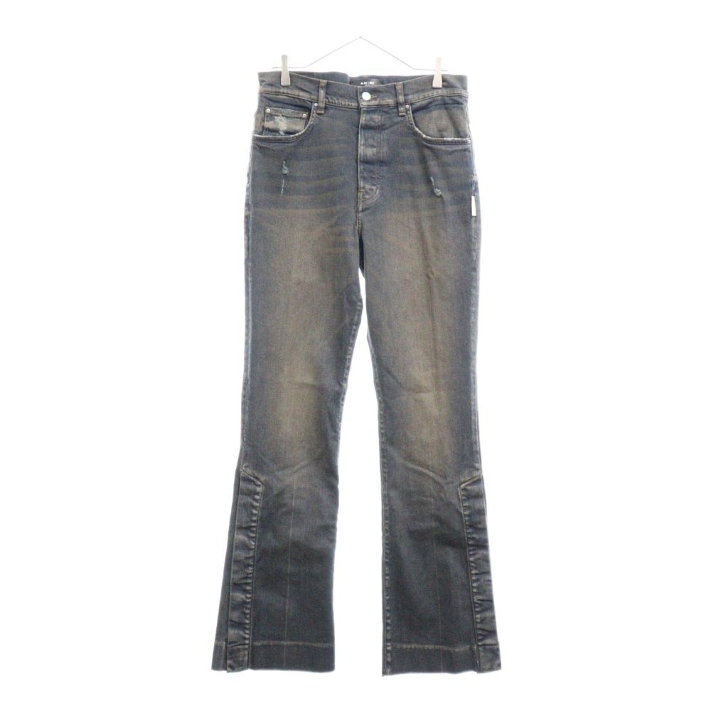 AMIRI アミリデニムパンツSTACK FLAIR JEAN 裾スナップ