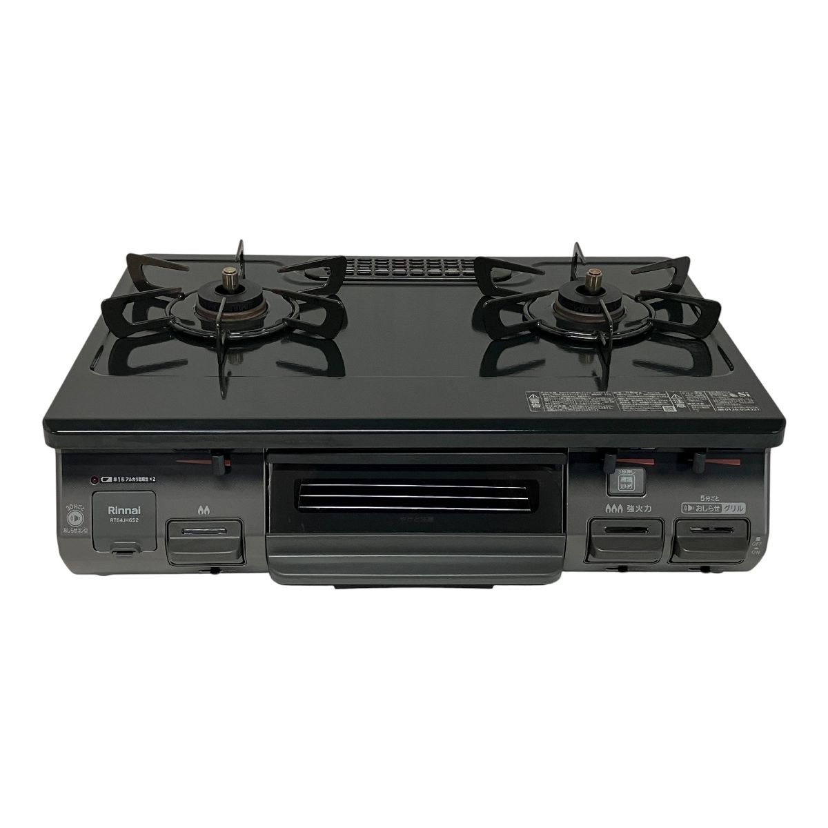 Rinnai リンナイ RT64JH6S2-GR LPガス用 ガスコンロ ガステーブル 製 F10465671