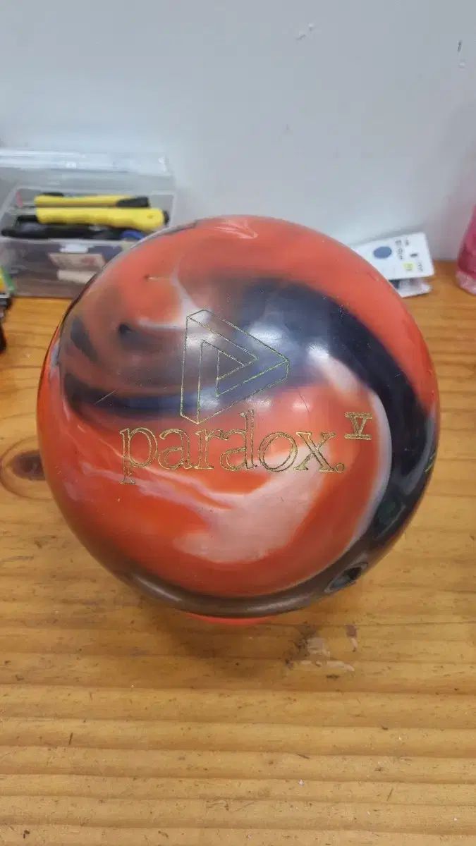 ボーリングボール 15p 2 本の指 パラドックス