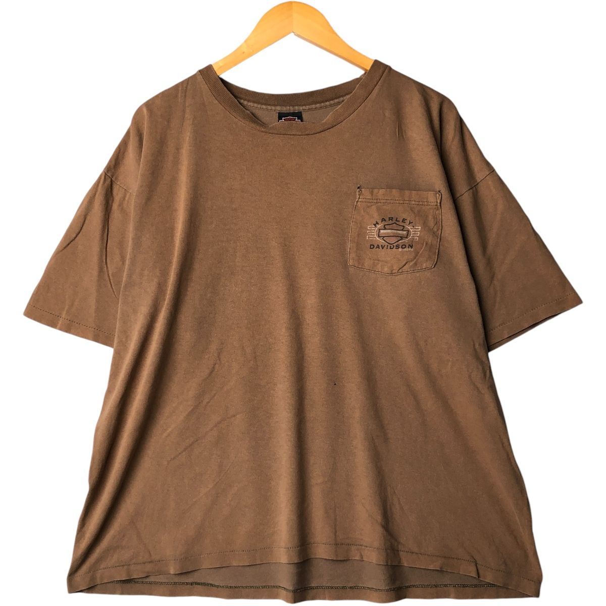 古着 90年代 ハーレーダビッドソン Harley-Davidson 鷲柄 イーグル柄 モーターサイクル バイクTシャツ メンズXL相当|eaa567695