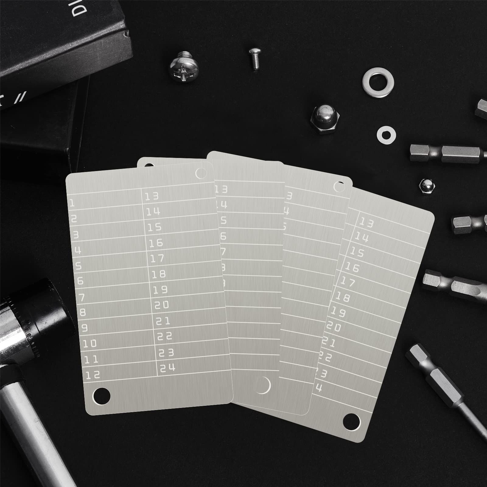 4プレート スチールウォレット 暗号化暗号化シードストレージ 暗号財布 ビットコインハードウェア