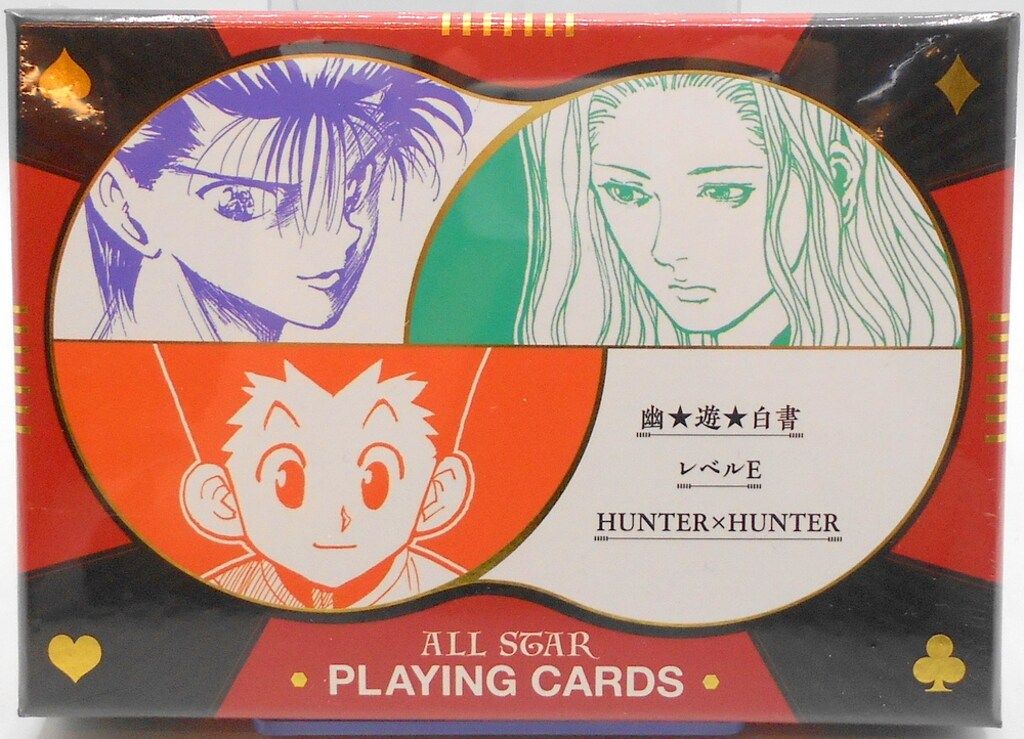 集英社 冨樫義博展-PUZZLE- オールスター箔押しトランプ(箔押し