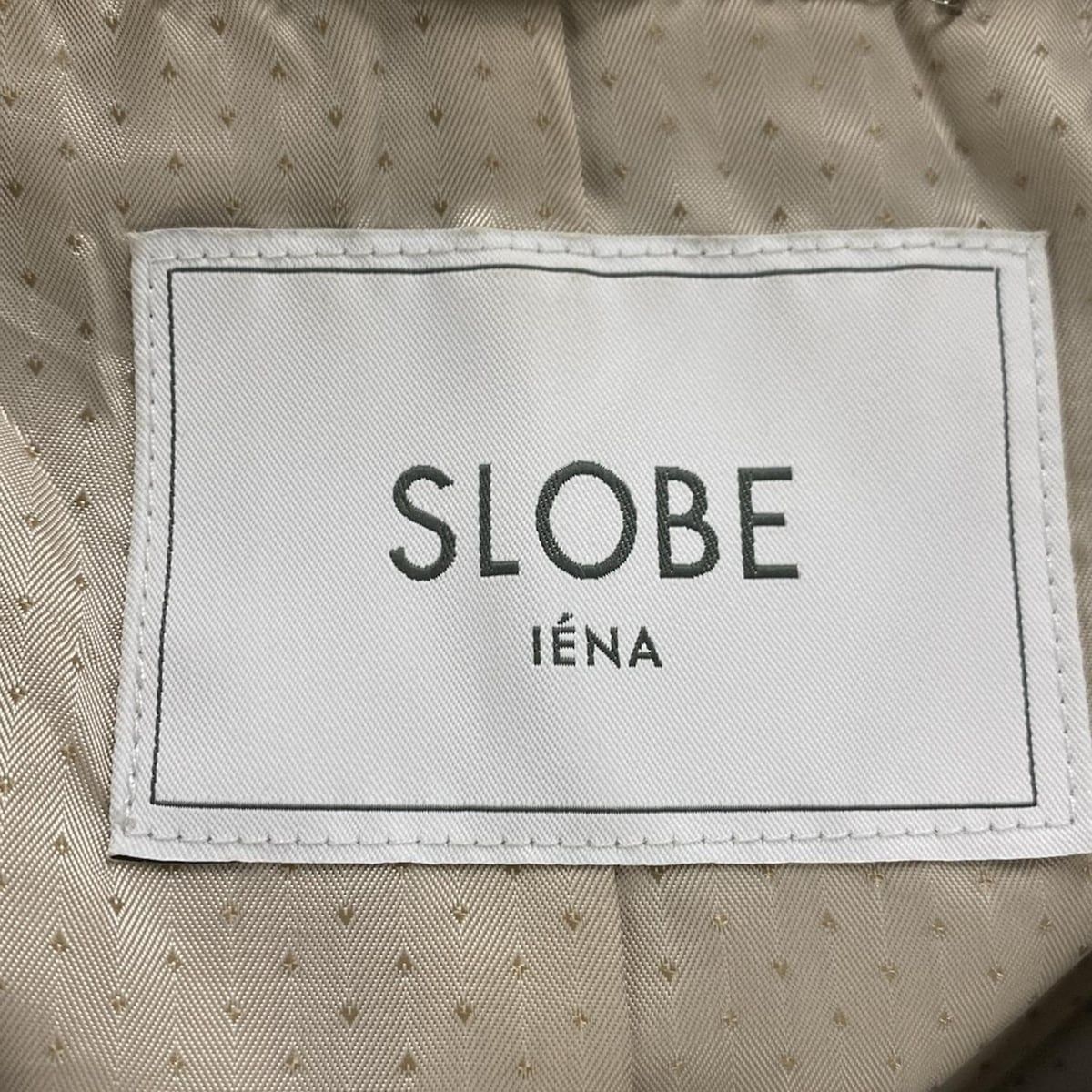 SLOBE IENA スローブイエナ ライダースジャケット サイズ40 M レディース - ピンクベージュ 長袖 レザー ジップアップ 秋 冬 SIROKUMA-CORPORATION_COM