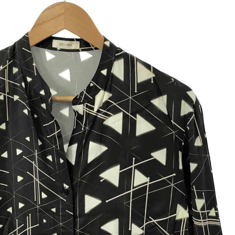 美品】 DES PRES / デプレ | ジオメトリックグラデーションプリント  