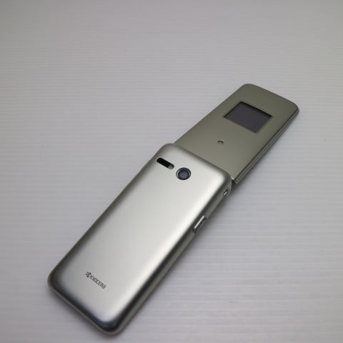 かんたんケータイ ライト KYF43 シャンパンゴールド スマホ 白ロム 本体 土日祝発送OK あすつく 07000