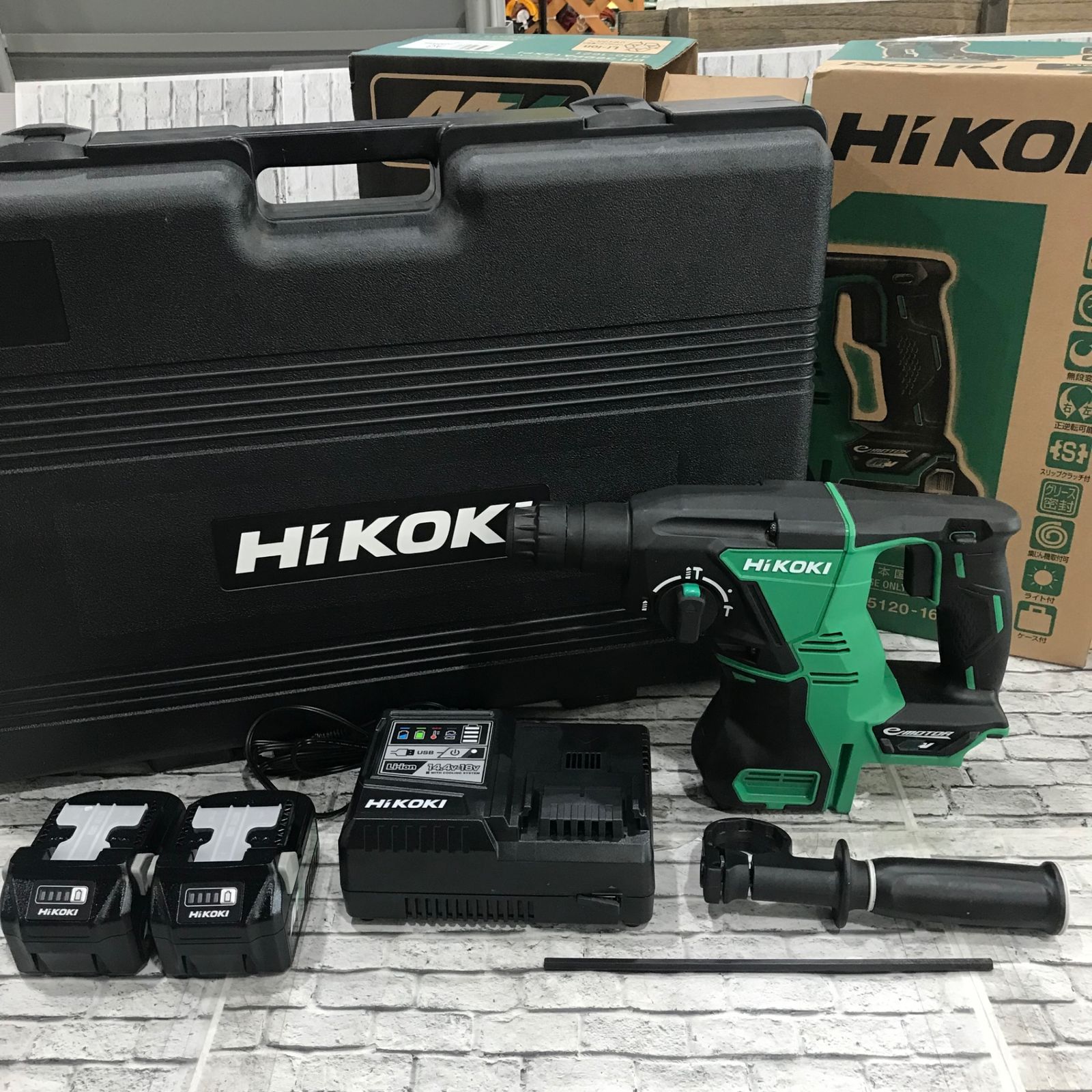 ハイコーキ(HIKOKI ※旧:日立工機) コードレスハンマドリル DH36DPA(2XP)【川口店】