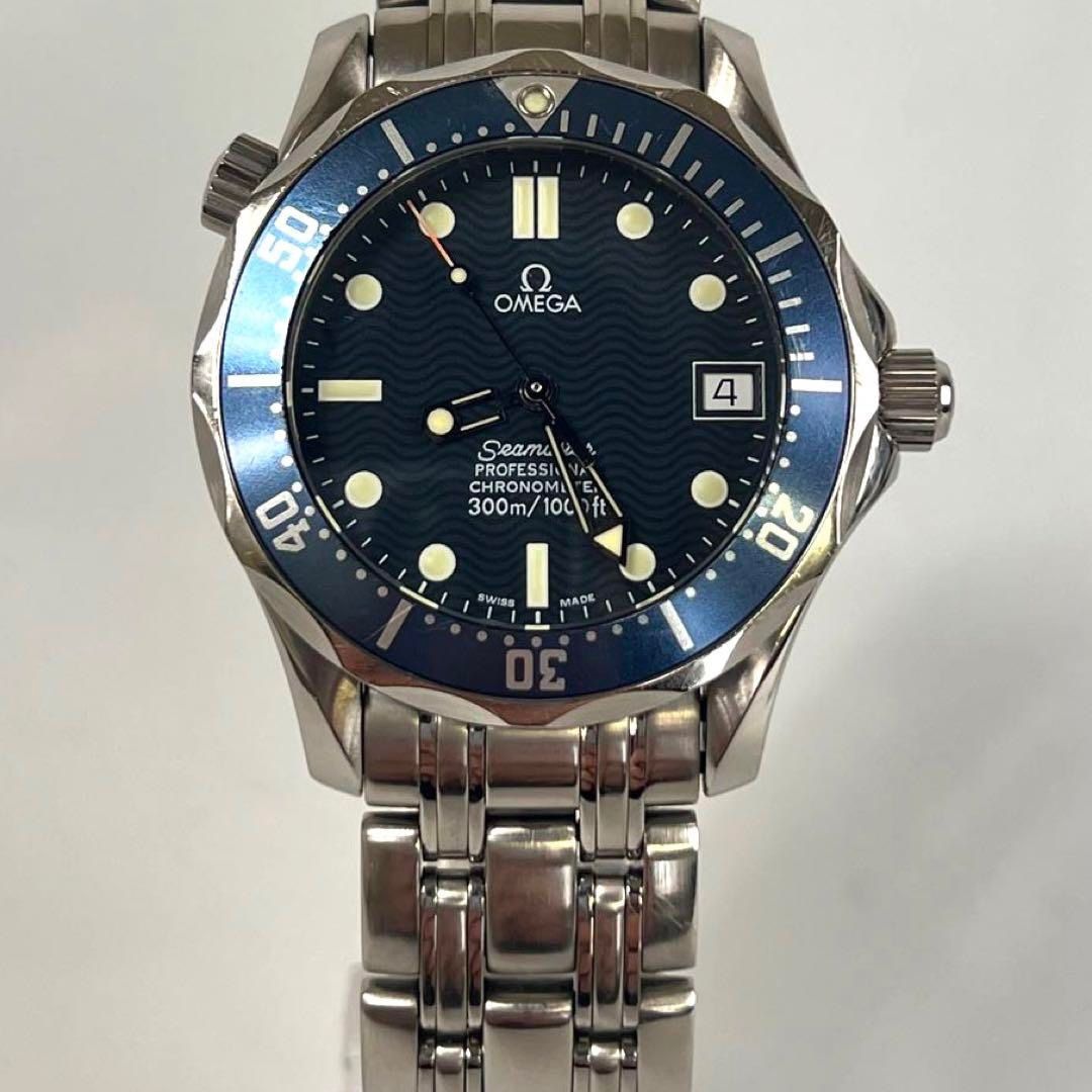 希少】オメガ シーマスター プロフェッショナル 自動巻 ブルー