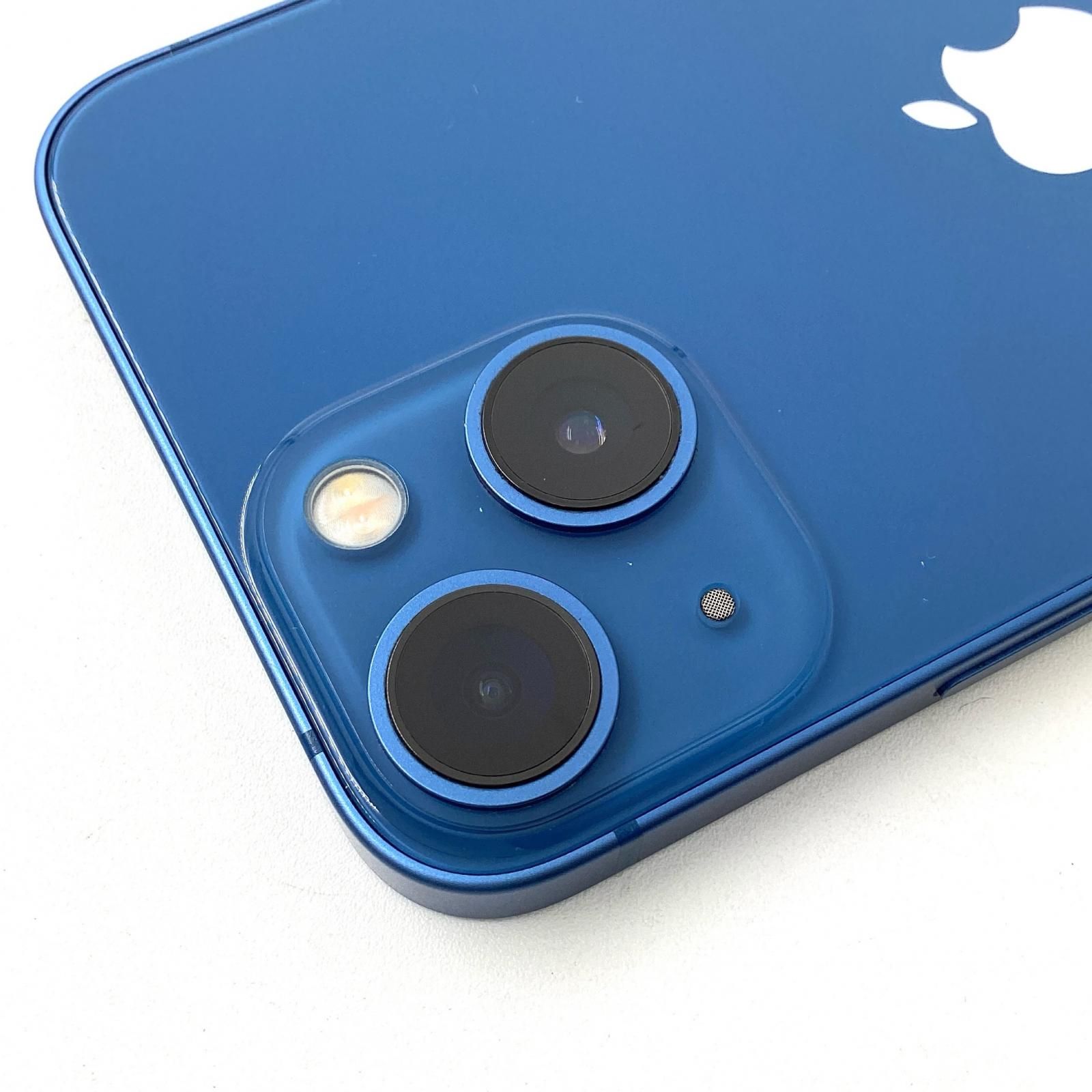 新作，セール iPhone 13 mini 128GB ブルー SIMフリー 動作確認済 78 