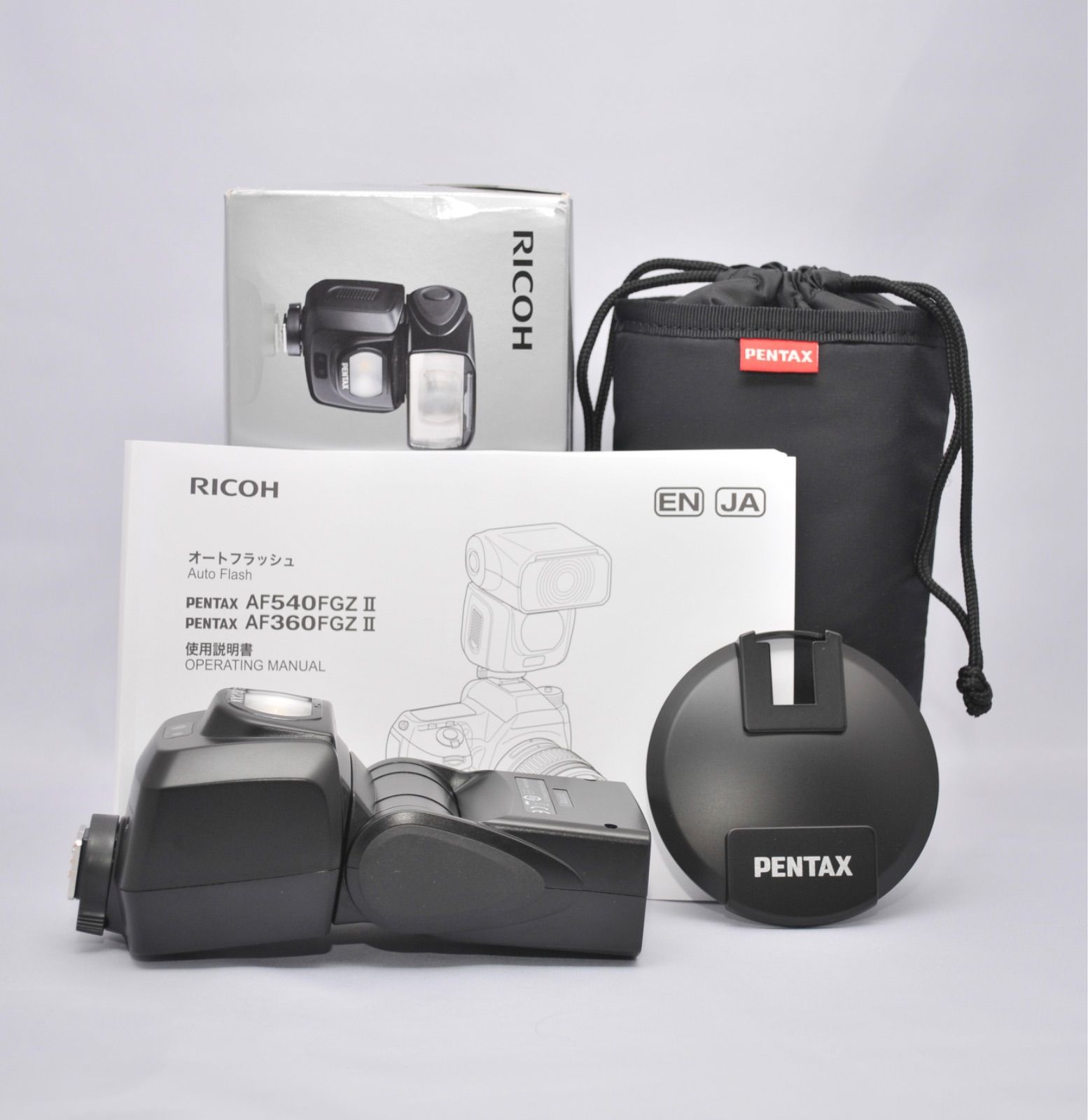 大切な ペンタックスオートフラッシュ PENTAX AF360FGZ Ⅱ 新品同様品 ...