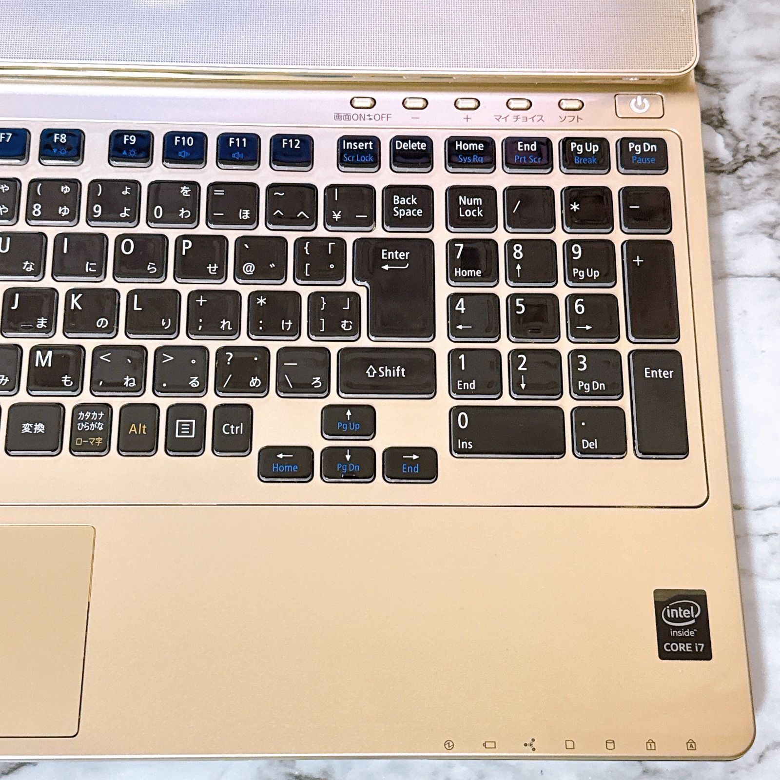 超絶ハイスペック！タッチパネル搭載】綺麗なゴールドカラー♪ core i7