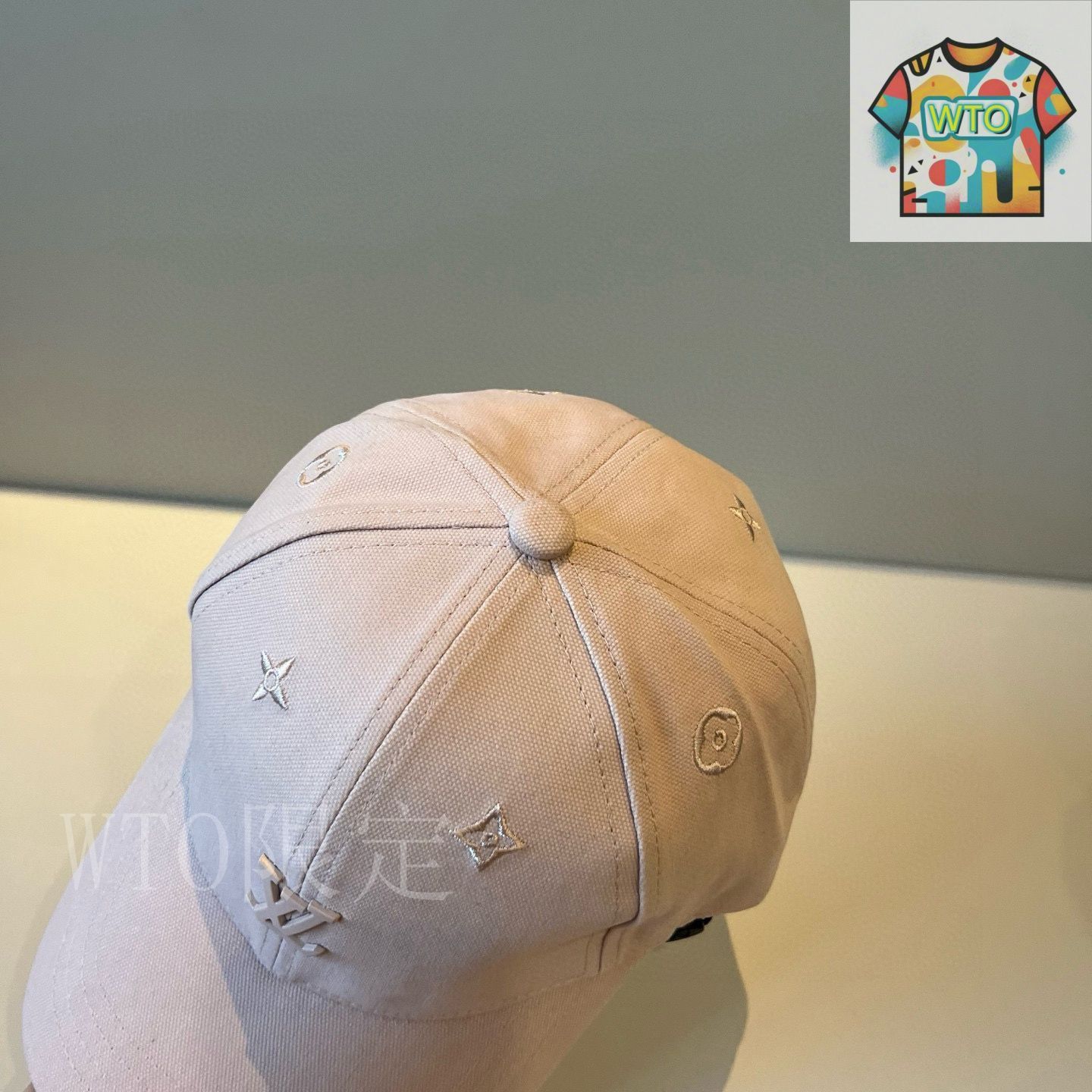 LOUIS VUITTON ベースボールキャップ ベージュ LVルイヴィトンブランドハットファッションレディース魚師の帽子