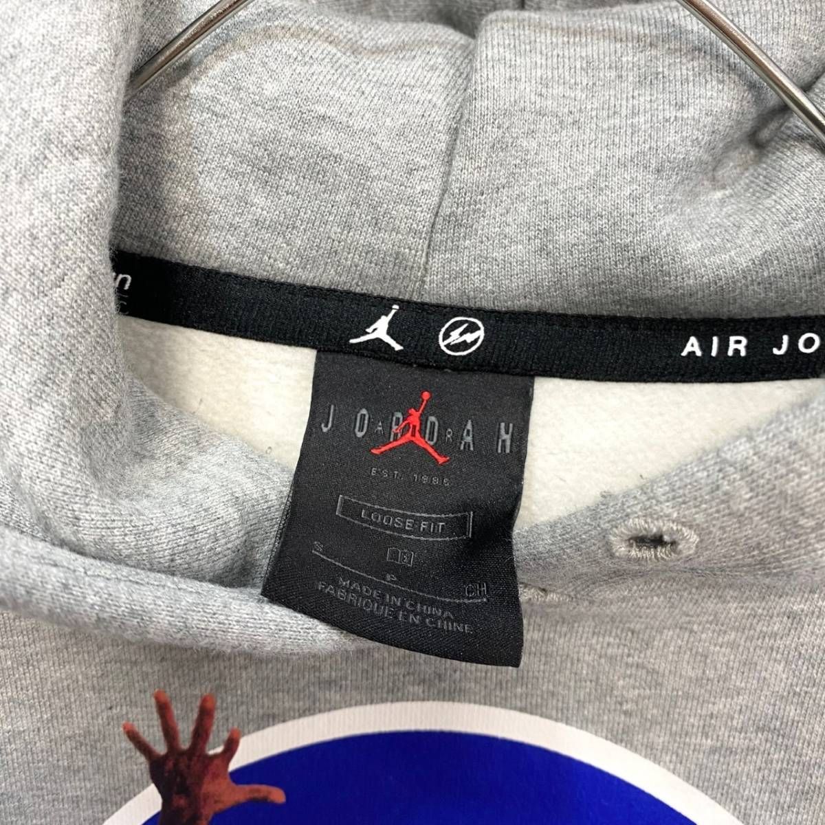NIKE AS M J FG FLC PO HOODIE フラグメント ジョーダン パーカ JORDAN BRAND M J FLIGHT GFX FLC PO / ジョーダン ブランド M J