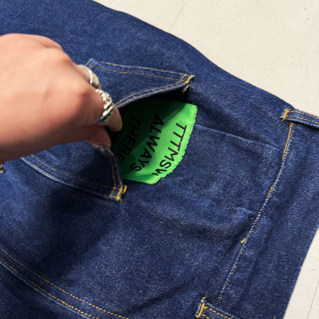 TTT_MSW ティー 22AW Denim wide pants デニムパンツ TTT-2022AW