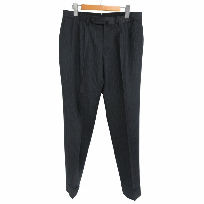 カルーゾ CARUSO 美品 super130 シングル スーツ セットアップ