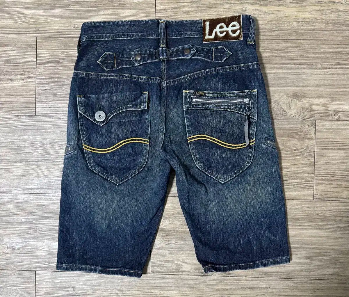 LEE リー シンチバッグ デニム ショートパンツ