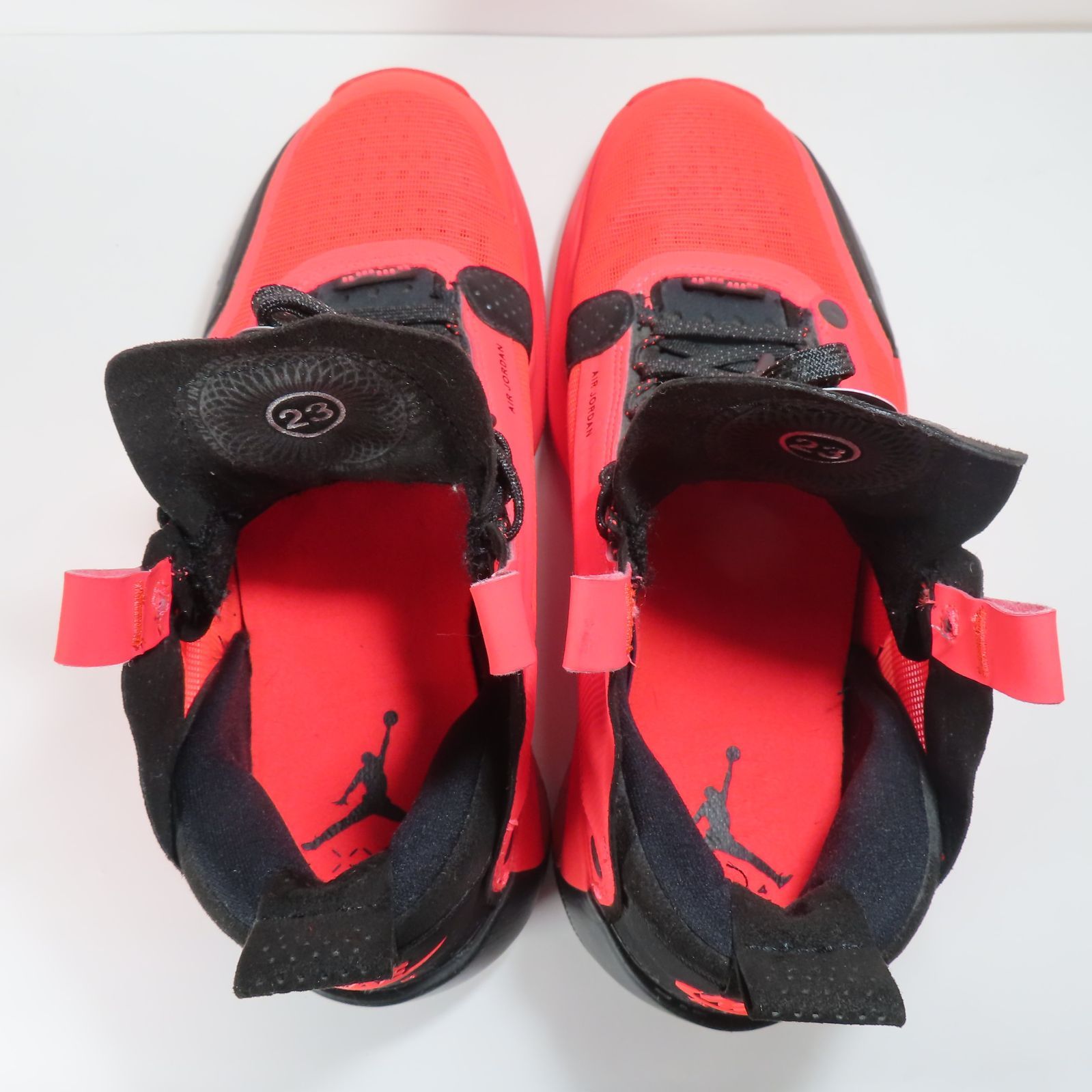 NIKE ナイキ エアジョーダン34 インフラレッド27.5センチ 美品 NIKE AIR JORDAN 34 XXXiV PF ナイキ エアジョーダン 34